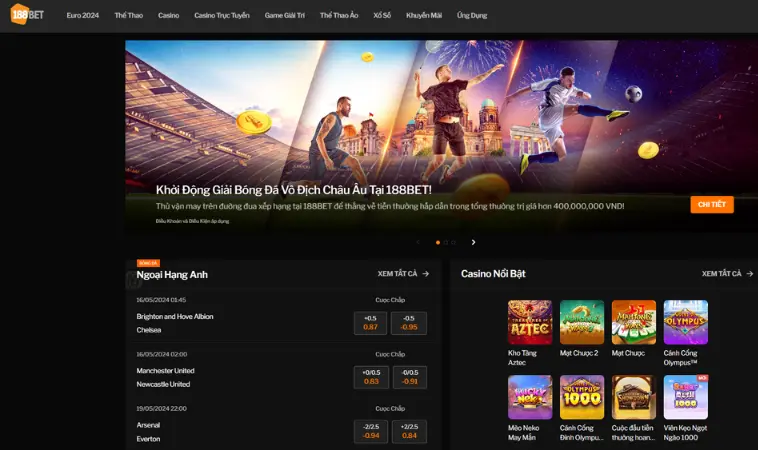 Đánh giá nhà cái 188bet: Nhanh chóng trả thưởng như ý Đánh giá nhà cái 188bet: Nhanh chóng trả thưởng như ý