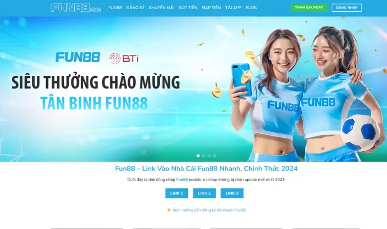 Đánh giá nhà cái FUN88: Đa năng, nhiều thông tin hữu ích