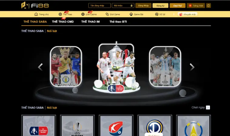 FI88 – điểm đến vô song dành cho mọi tín đồ mê trái bóng tròn FI88 – điểm đến vô song dành cho mọi tín đồ mê trái bóng tròn