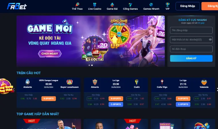 Nhà cái FABET – tốc độ truy cập siêu nhanh Nhà cái FABET – tốc độ truy cập siêu nhanh