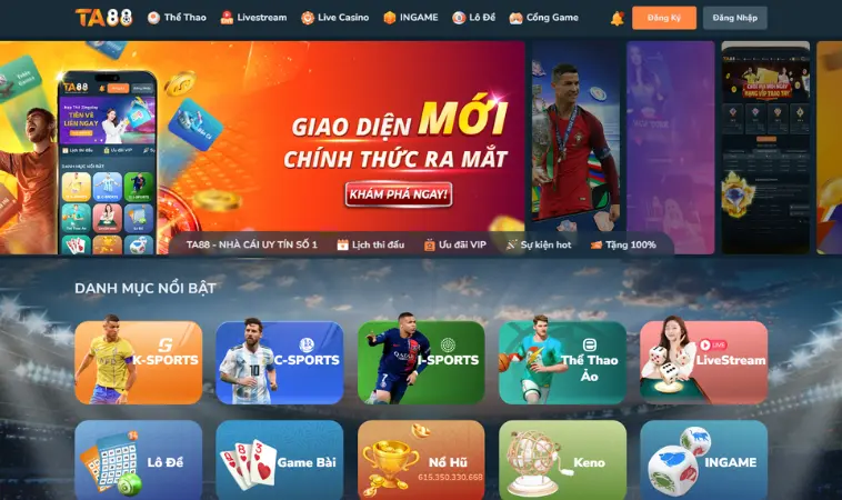 Nhà cái TA88 – tỉ lệ ăn đậm đáng cược Nhà cái TA88 – tỉ lệ ăn đậm đáng cược