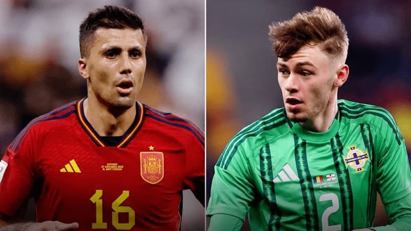 Thành tích đối đầu giữa Tây Ban Nha vs Northern Ireland