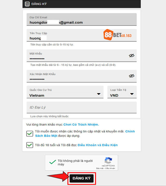 Thông Tin Cá Nhân Chính Xác
