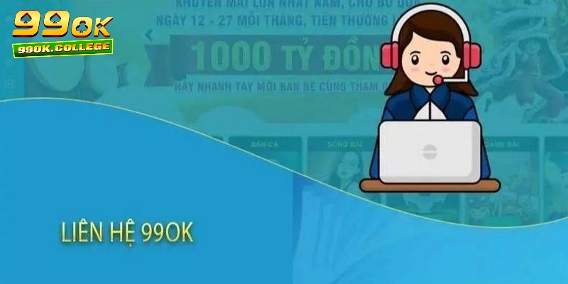 Đăng nhập 99OK: Giải pháp khi quên mật khẩu 99OK 3 Liên hệ Nhà cái 99OK hỗ trợ khi cần thiết